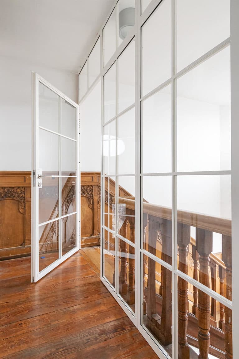 Stahl Meister Stahlmeister Stahl Loft Tuer Wand Glaswand Loftwand Raumtrenner Img 3916