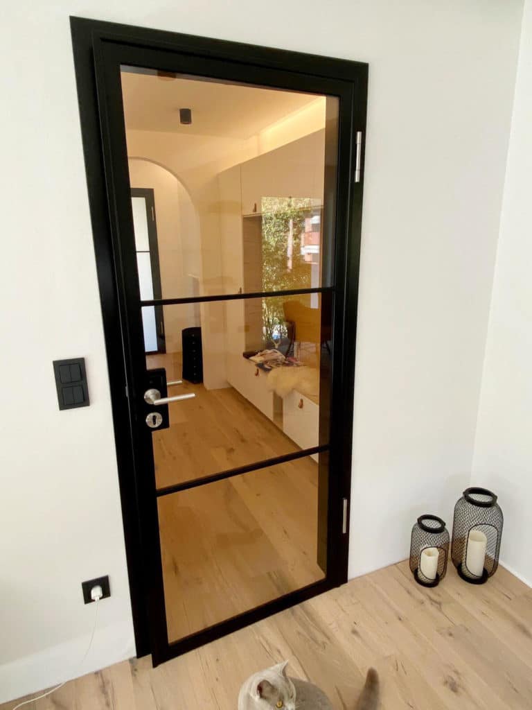 Stahl Meister Stahlmeister Stahl Loft Tuer Drehtuer Tuerzarge Lofttuer Glastuer Stahltuer 02