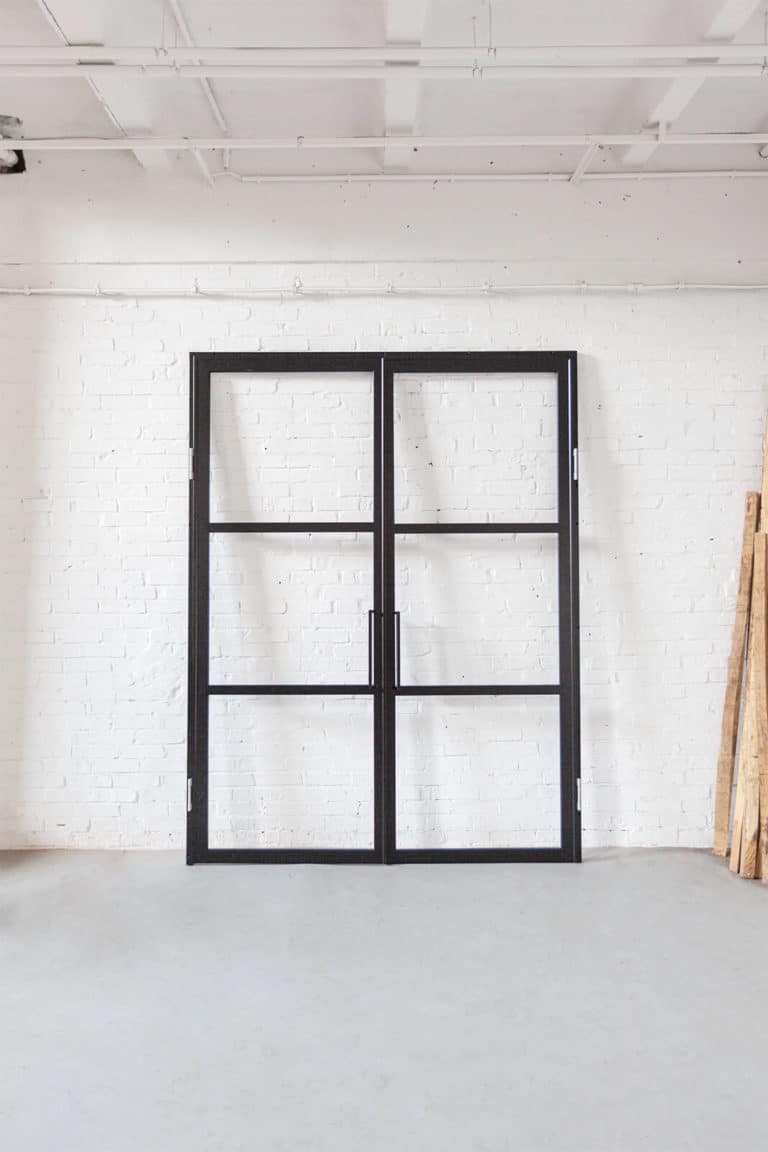 Stahl Meister Stahlmeister Stahl Loft Tuer Doppeltuer Drehtuer Raumtrenner Windfang Lofttuer Glas Industrialdoor Img 7675