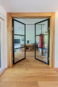 Stahl Meister Stahlmeister Stahl Loft Tuer Doppelture Raumtrenner Windfang Designtuer Stahltuer Industrialdoor Img 7759