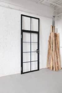 Stahl Meister Stahlmeisterstahl Loft Tuer Drehtuer Raumtrenner Steel Door Bauhaus Design Glastrennwand Oberlicht Img 8258