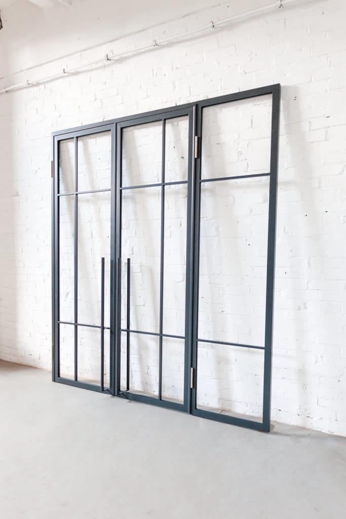 Stahl Meister Stahlmeister Stahl Loft Tuer Doppeltuer Drehtuer Glastuer Raumtrenner Windfang Loft Design Steel Door Industrial Design Img 8167