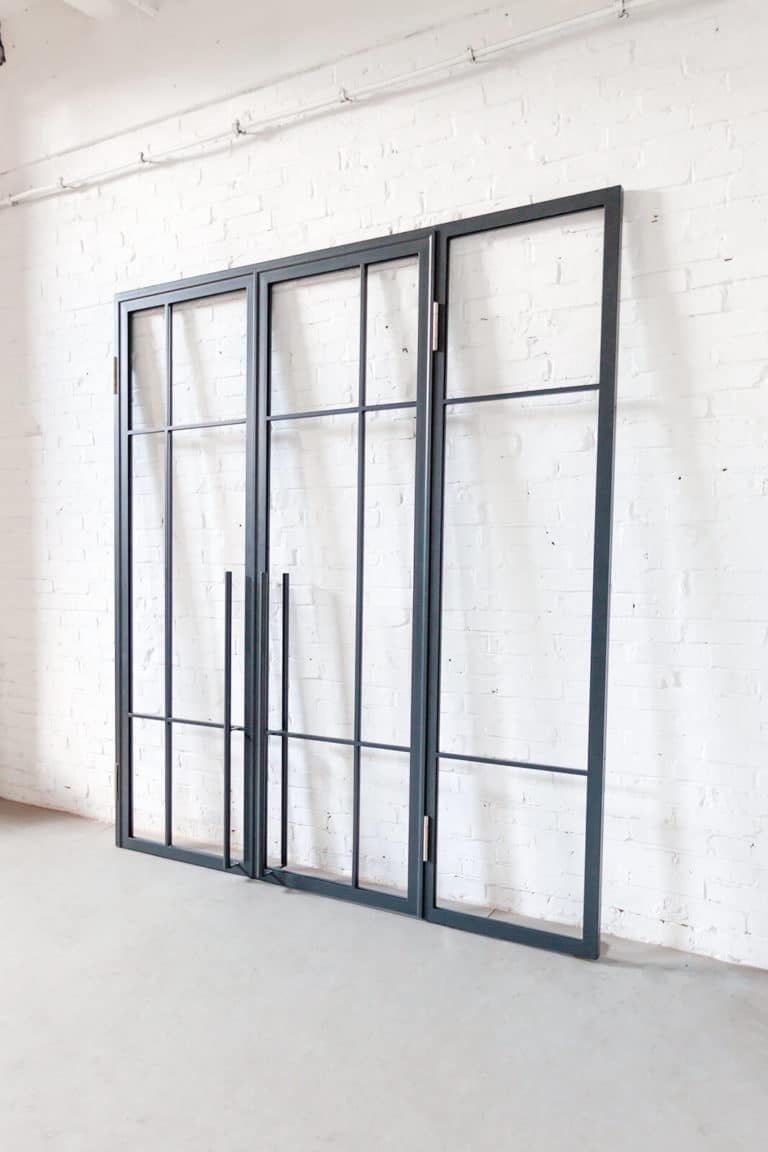 Stahl Meister Stahlmeister Stahl Loft Tuer Doppeltuer Drehtuer Glastuer Raumtrenner Windfang Loft Design Steel Door Industrial Design Img 8167