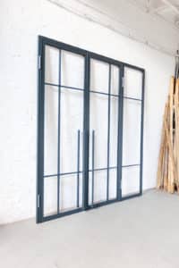 Stahl Meister Stahlmeister Stahl Loft Tuer Doppeltuer Drehtuer Glastuer Raumtrenner Windfang Loft Design Steel Door Industrial Design Img 8170
