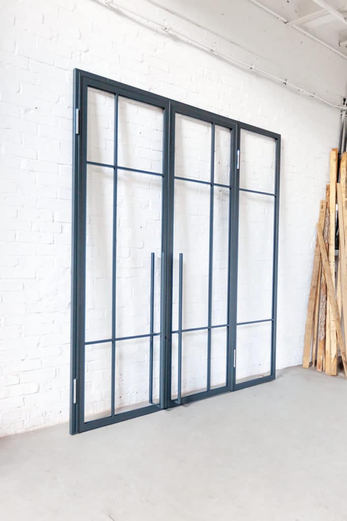 Stahl Meister Stahlmeister Stahl Loft Tuer Doppeltuer Drehtuer Glastuer Raumtrenner Windfang Loft Design Steel Door Industrial Design Img 8170