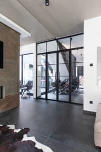 Stahl Meister Stahlmeister Stahl Loft Tuer Doppeltuer Windfang Raumtrenner Drehtuer Bauhaus Design Steel Door Img 8193 Scaled