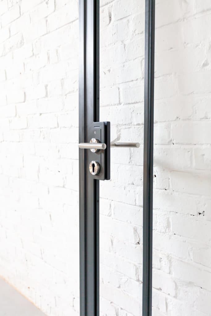 Stahl Meister Stahlmeister Stahl Loft Tuer Drehtuer Glastuer Raumtrenner Windfang Loft Design Steel Door Industrial Design Img 8161
