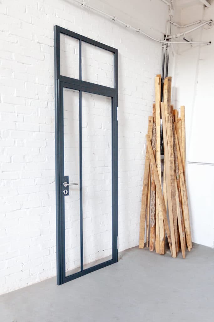 Stahl Meister Stahlmeister Stahl Loft Tuer Drehtuer Glastuer Raumtrenner Windfang Loft Design Steel Door Industrial Design Img 8163