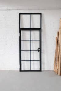 Stahl Meister Stahlmeister Stahl Loft Tuer Drehtuer Raumtrenner Steel Door Bauhaus Design Glastrennwand Oberlicht Img 8256