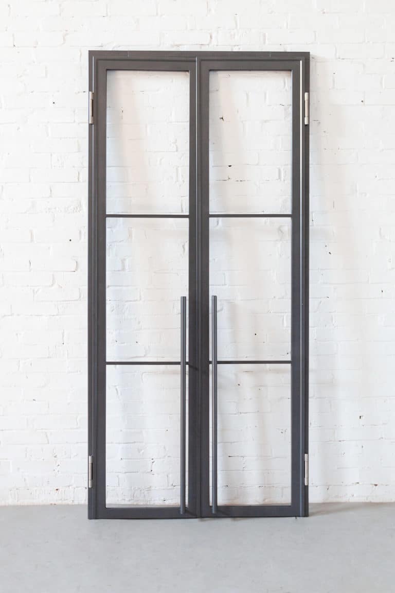Stahl Meister Stahlmeister Stahl Loft Tuer Doppeltuer Windfang Lofttuer Raumtrenner Drehtuer Flur Steel Door Bauhaus Tuer Img 83452