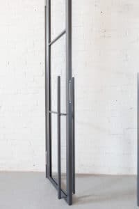 Stahl Meister Stahlmeister Stahl Loft Tuer Doppeltuer Windfang Lofttuer Raumtrenner Drehtuer Flur Steel Door Bauhaus Tuer Img 8356