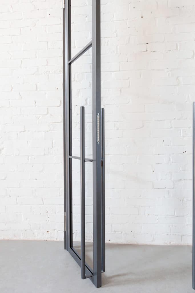 Stahl Meister Stahlmeister Stahl Loft Tuer Doppeltuer Windfang Lofttuer Raumtrenner Drehtuer Flur Steel Door Bauhaus Tuer Img 8356