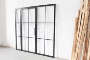 Stahl Meister Stahlmeister Stahl Loft Tuer Glastrennwand Drehtuer Raumtrenner Windfang Steel Door Bauhaus Design Lofttuer Img 8386
