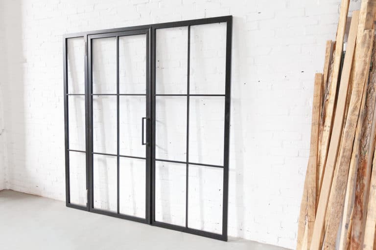 Stahl Meister Stahlmeister Stahl Loft Tuer Glastrennwand Drehtuer Raumtrenner Windfang Steel Door Bauhaus Design Lofttuer Img 8386