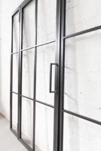 Stahl Meister Stahlmeister Stahl Loft Tuer Glastrennwand Drehtuer Raumtrenner Windfang Steel Door Bauhaus Design Lofttuer Img 8387