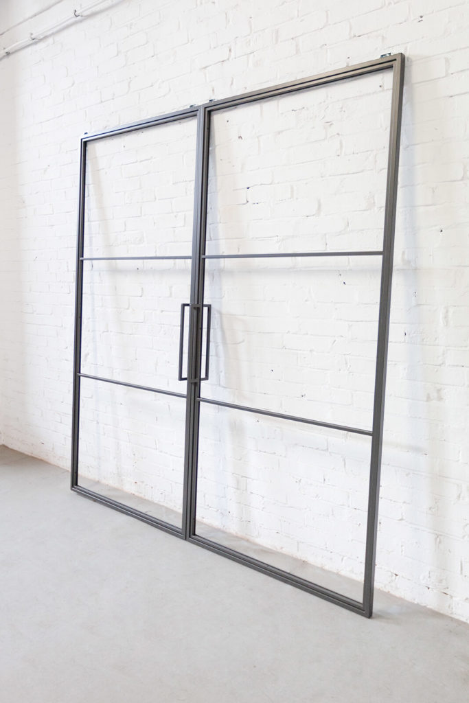 Stahl Meister Stahlmeister Stahl Loft Schiebetuer Lofttuer Raumtrenner Glastrennwand Steeldoor Industrial Door Bauhaus Design Img 8519