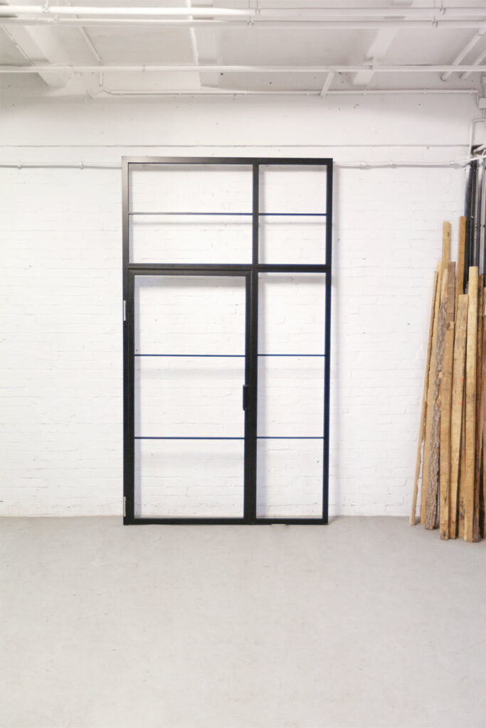 Stahl Meister Stahlmeister Stahl Loft Tuer Drehtuer Glastuer Raumtrenner Windfang Glastrennwand Glas Steel Door Img 8805