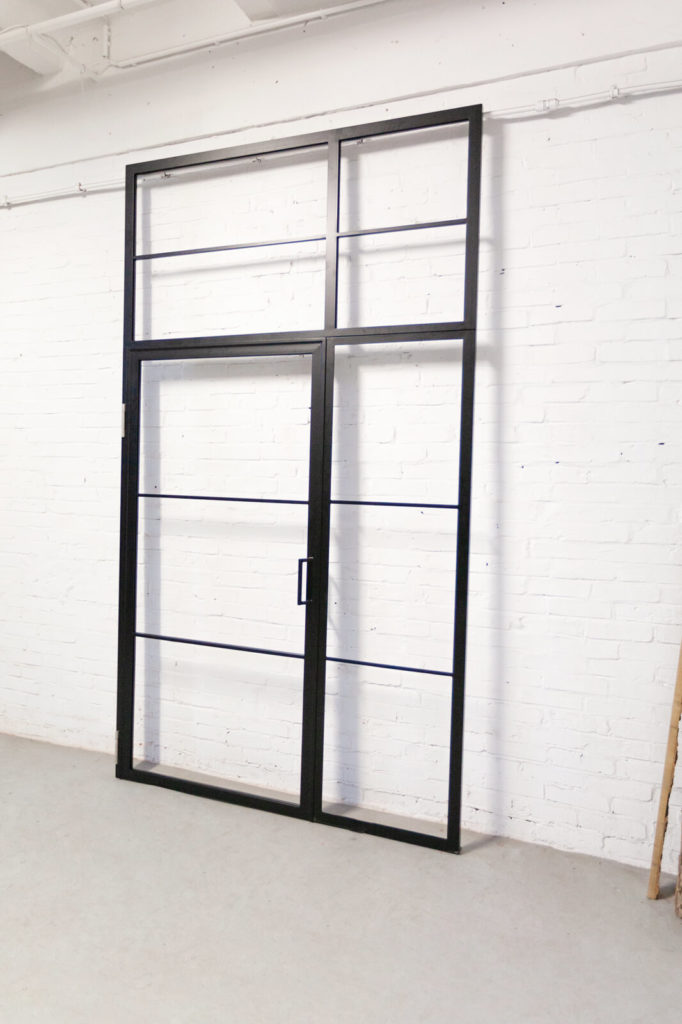 Stahl Meister Stahlmeister Stahl Loft Tuer Drehtuer Glastuer Raumtrenner Windfang Glastrennwand Glas Steel Door Img 8807