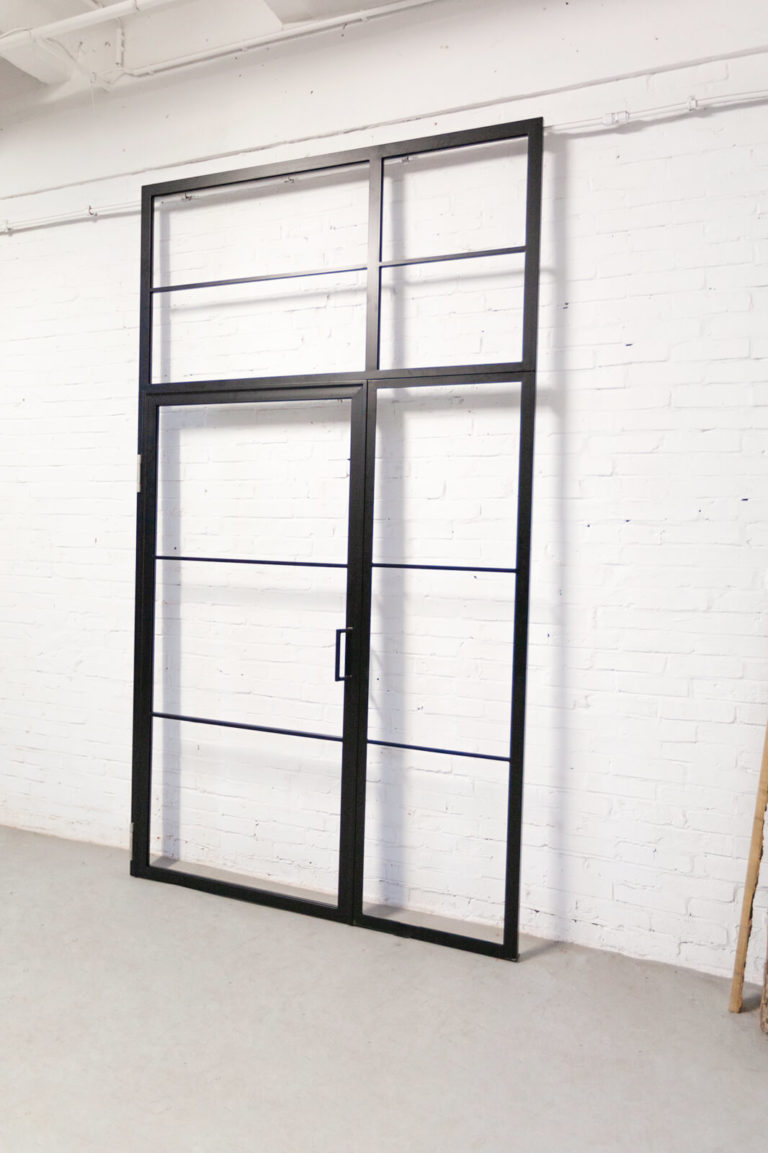 Stahl Meister Stahlmeister Stahl Loft Tuer Drehtuer Glastuer Raumtrenner Windfang Glastrennwand Glas Steel Door Img 8807