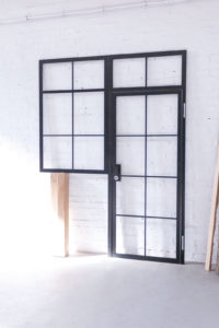 Stahl Meister Stahlmeister Stahl Loft Tuer Drehtuer Stahlrahmen Glastrennwand Raumtrenner Lofttuer Windfang Steel Door Img 8766