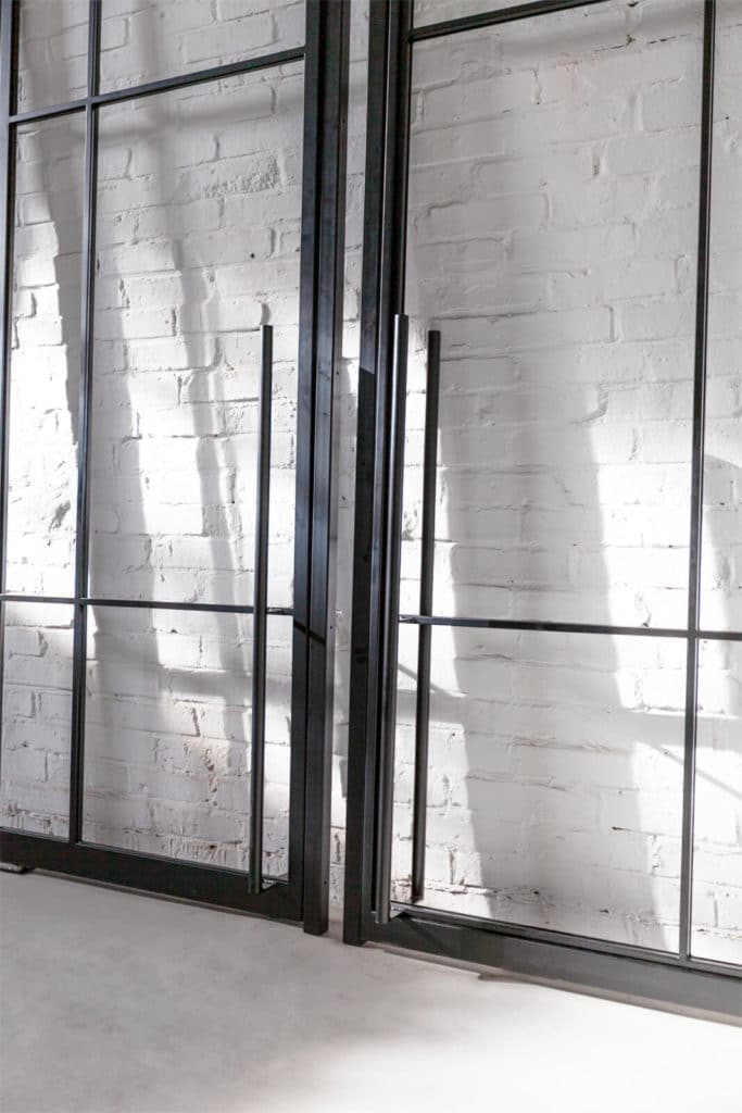 Stahl Meister Stahlmeister Stahl Loft Tuer Pivottuer Pivot Schwingtuer Windfang Raumtrenner Glastrennwand Steel Door Img 8786