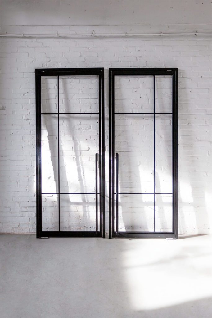 Stahl Meister Stahlmeister Stahl Loft Tuer Pivottuer Pivot Schwingtuer Windfang Raumtrenner Glastrennwand Steel Door Img 8788