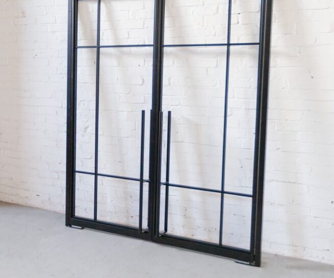 Stahl Meister Stahlmeister Stahl Loft Tuer Pivottuer Doppeltuer Schwingtuer Raumtrenner Widnfang Steeldoor Loftdoor Glastuer Stahlrahmen Industrial Door Img 9099