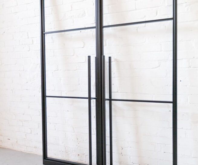 Stahl Meister Stahlmeister Stahl Loft Tuer Pivottuer Doppeltuer Schwingtuer Raumtrenner Widnfang Steeldoor Loftdoor Glastuer Stahlrahmen Industrial Door Img 9106