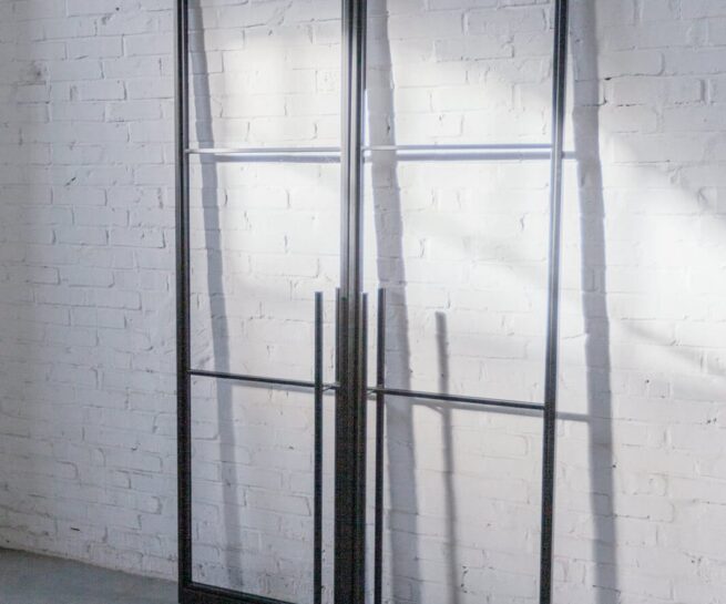 Stahl Meister Stahlmeister Stahl Loft Tuer Pivottuer Doppeltuer Schwingtuer Raumtrenner Widnfang Steeldoor Loftdoor Glastuer Stahlrahmen Industrial Door Img 9126