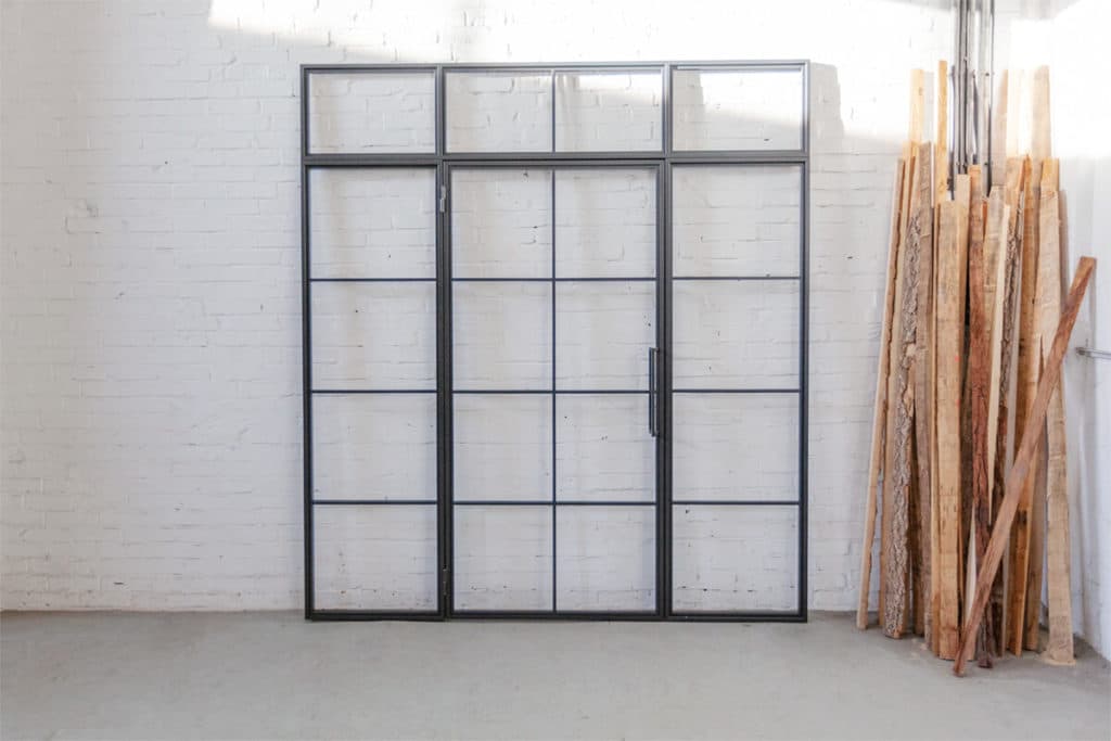Stahl Meister Stahlmeister Stahl Loft Tuer Drehtuer Glastrennwand Windfang Raumtrenner Oberlicht Stahltuer Glastuer Industrial Door Steeldoor Loftdoor Img 9254