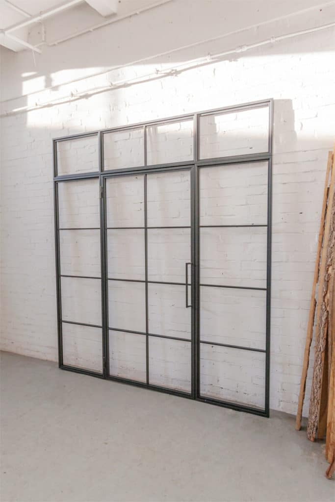 Stahl Meister Stahlmeister Stahl Loft Tuer Drehtuer Glastrennwand Windfang Raumtrenner Oberlicht Stahltuer Glastuer Industrial Door Steeldoor Loftdoor Img 9258