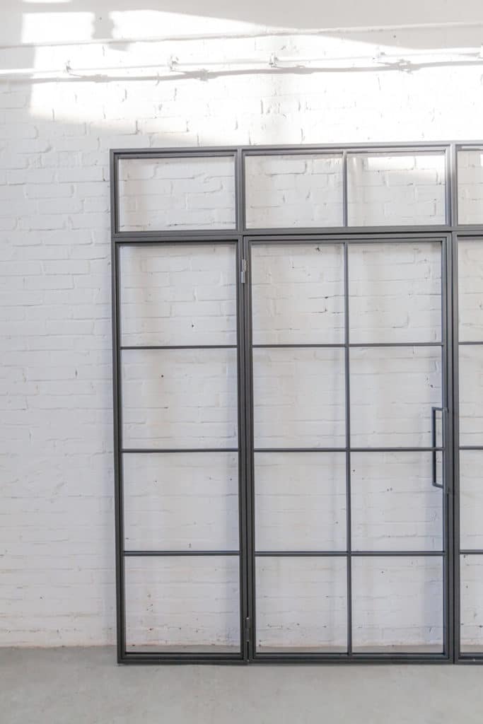 Stahl Meister Stahlmeister Stahl Loft Tuer Drehtuer Glastrennwand Windfang Raumtrenner Oberlicht Stahltuer Glastuer Industrial Door Steeldoor Loftdoor Img 9263