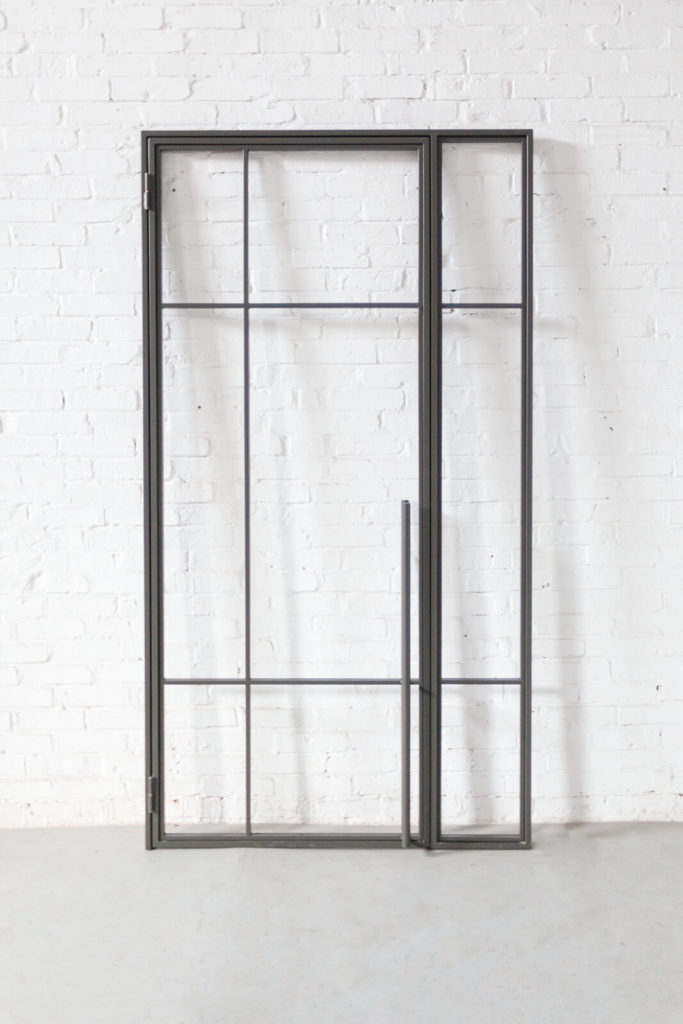 Stahl Meister Stahlmeister Stahl Loft Tuer Drehtuer Windfang Glastrennwand Glastuer Flurtuer Steel Door Industrial Industriell Img 9189