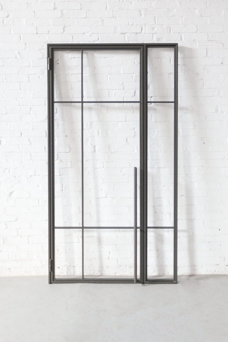 Stahl Meister Stahlmeister Stahl Loft Tuer Drehtuer Windfang Glastrennwand Glastuer Flurtuer Steel Door Industrial Industriell Img 9189