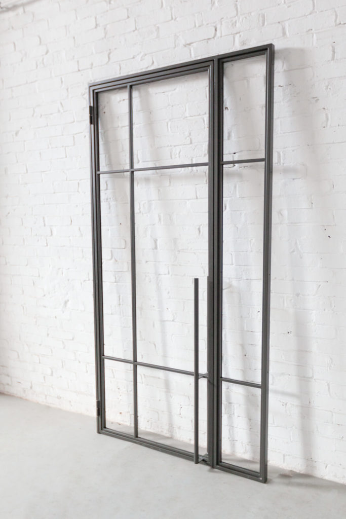 Stahl Meister Stahlmeister Stahl Loft Tuer Drehtuer Windfang Glastrennwand Glastuer Flurtuer Steel Door Industrial Industriell Img 9191