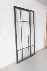 Stahl Meister Stahlmeister Stahl Loft Tuer Drehtuer Windfang Glastrennwand Glastuer Flurtuer Steel Door Industrial Industriell Img 9193