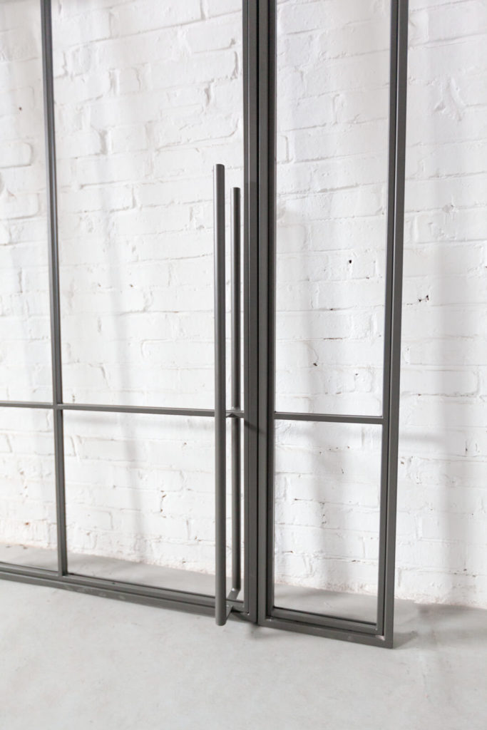 Stahl Meister Stahlmeister Stahl Loft Tuer Drehtuer Windfang Glastrennwand Glastuer Flurtuer Steel Door Industrial Industriell Img 9196