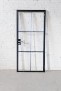 Stahl Meister Stahlmeister Stahl Loft Tuer Raumtrenner Glastrennwand Windfang Drehtuer Steeldoor Loftdoor Industrial Door Img 9349