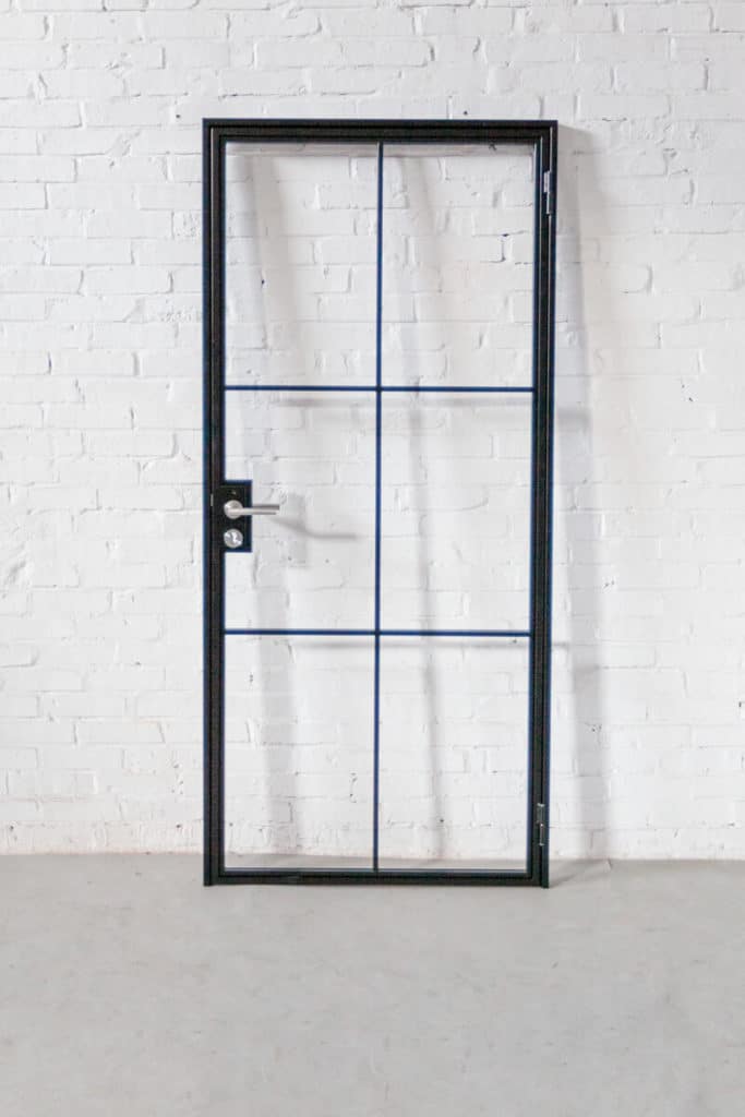 Stahl Meister Stahlmeister Stahl Loft Tuer Raumtrenner Glastrennwand Windfang Drehtuer Steeldoor Loftdoor Industrial Door Img 9349
