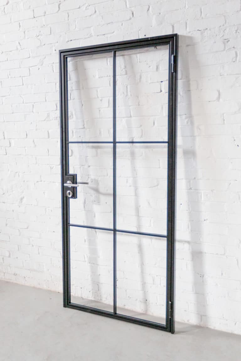 Stahl Meister Stahlmeister Stahl Loft Tuer Raumtrenner Glastrennwand Windfang Drehtuer Steeldoor Loftdoor Industrial Door Img 9351