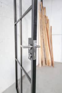 Stahl Meister Stahlmeister Stahl Loft Tuer Raumtrenner Glastrennwand Windfang Drehtuer Steeldoor Loftdoor Industrial Door Img 9367