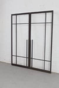 Stahl Meister Stahlmeister Stahl Loft Tuer Doppeltuer Pivot Pivottuer Schwingtuer Lofttuer Glastuer Raumtrenner Windfang Designtuer Glastrennwand Steel Door Industrial Door Img 9821