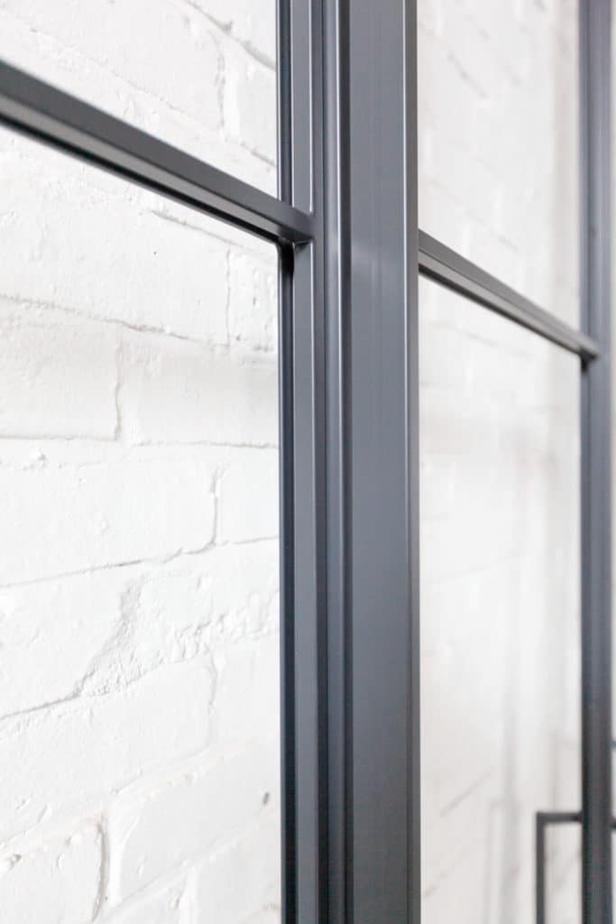 Stahl Meister Stahlmeister Stahl Loft Tuer Schiebetuer Doppelschiebeetuer Windfang Raumtrenner Glastrennwand Loft Steeldoor Industrial Door Glastuer Bauhaustuer Img 9520