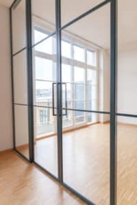 Stahl Meister Stahlmeister Stahl Loft Tuer Schiebetuer Doppelschiebeetuer Windfang Raumtrenner Glastrennwand Loft Steeldoor Industrial Door Glastuer Bauhaustuer Img 9554