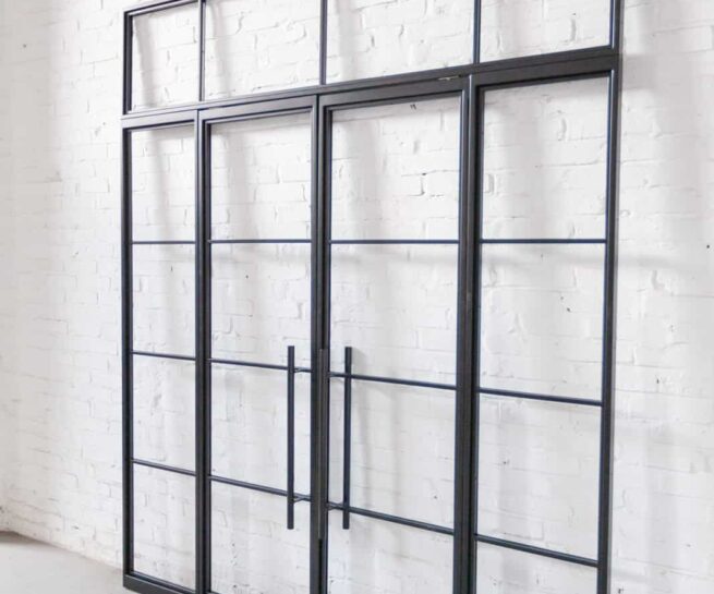 Stahl Meister Stahlmeister Stahl Loft Tuere Doppeltuer Pivot Pivottuer Glastrennwand Lofttuer Schwingtuer Windfang Raumtrenneimg 9704