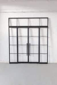 Stahl Meister Stahlmeister Stahl Loft Tuere Doppeltuer Pivot Pivottuer Glastrennwand Lofttuer Schwingtuer Windfang Raumtrenner Steel Door Industrial Door Img 9698