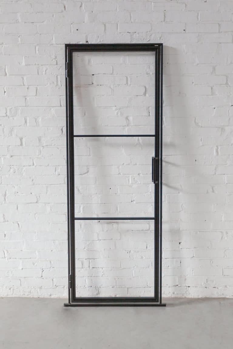 Stahl Meister Stahlmeister Drehtuer Stahl Loft Tuer Design Tuer Glastuer Stahltuer Lofttuer Windfang Raumtrenner Glastrennwand Steel Door Industrial Door Img 9867