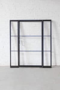 Stahl Meister Stahlmeister Pivottuer Stahl Loft Tuer Design Tuer Glastuer Stahltuer Lofttuer Windfang Raumtrenner Glastrennwand Steel Door Industrial Door Img 9850