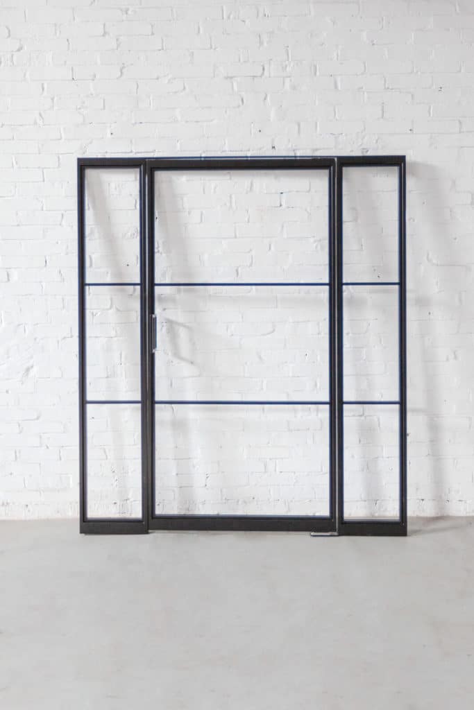 Stahl Meister Stahlmeister Pivottuer Stahl Loft Tuer Design Tuer Glastuer Stahltuer Lofttuer Windfang Raumtrenner Glastrennwand Steel Door Industrial Door Img 9850