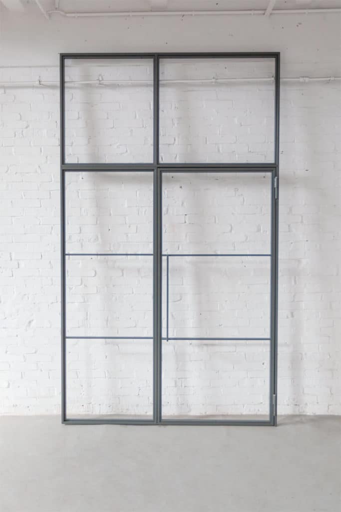 Stahl Meister Stahlmeister Stahl Loft Tuer Glastrennwand Windfanng Drehtuer Glastuer Loftuer Loftdoor Designtuer Stahlrahmen Steel Door Industrial Door Img 9857